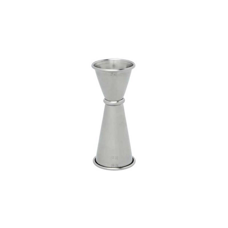 Stainless steel graduated jigger 0.84-1.69 oz.