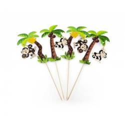 Monkey in Palmtree cues 9.84 inch