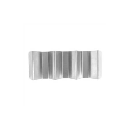 Supporto mini tacos in acciaio inox cm 22,3x8x3,5