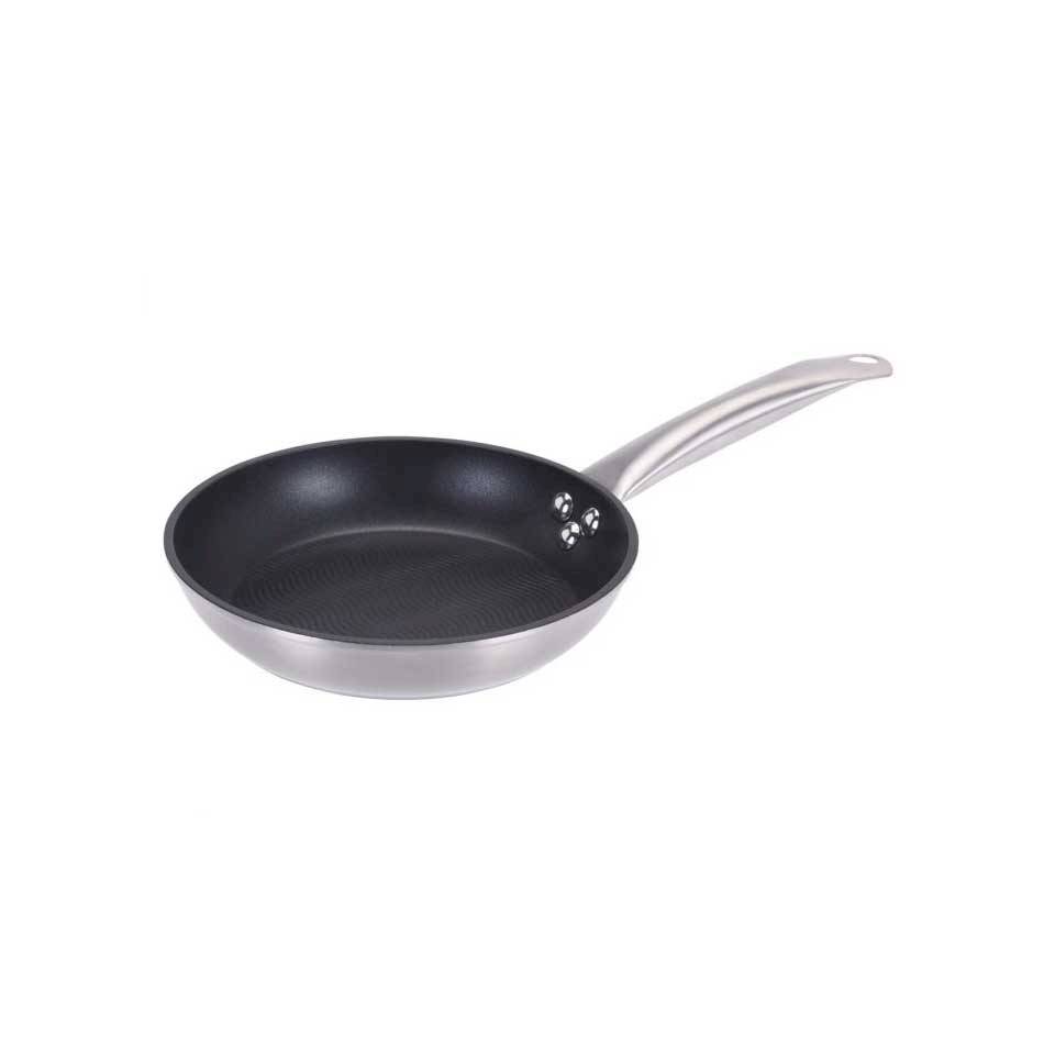 Forged aluminium non-stick one-handle induction frying pan 7.87 inch
