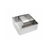 Set 3 tagliapasta quadri in acciaio inox