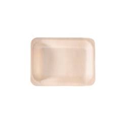 Rectangular compostable wooden tray 10.43x8.46 inch