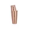 Collabo copper-plated stainless steel 2 pieces balanced boston shaker  