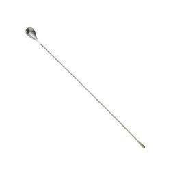 Bar spoon con goccia in acciaio inox cm 50