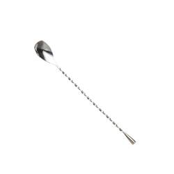 Stainless steel Angled bar spoon with drop 11.81 inch