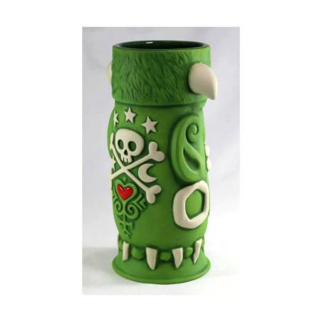 Tiki mug Derek's Witch Doctor in ceramica verde cl 64