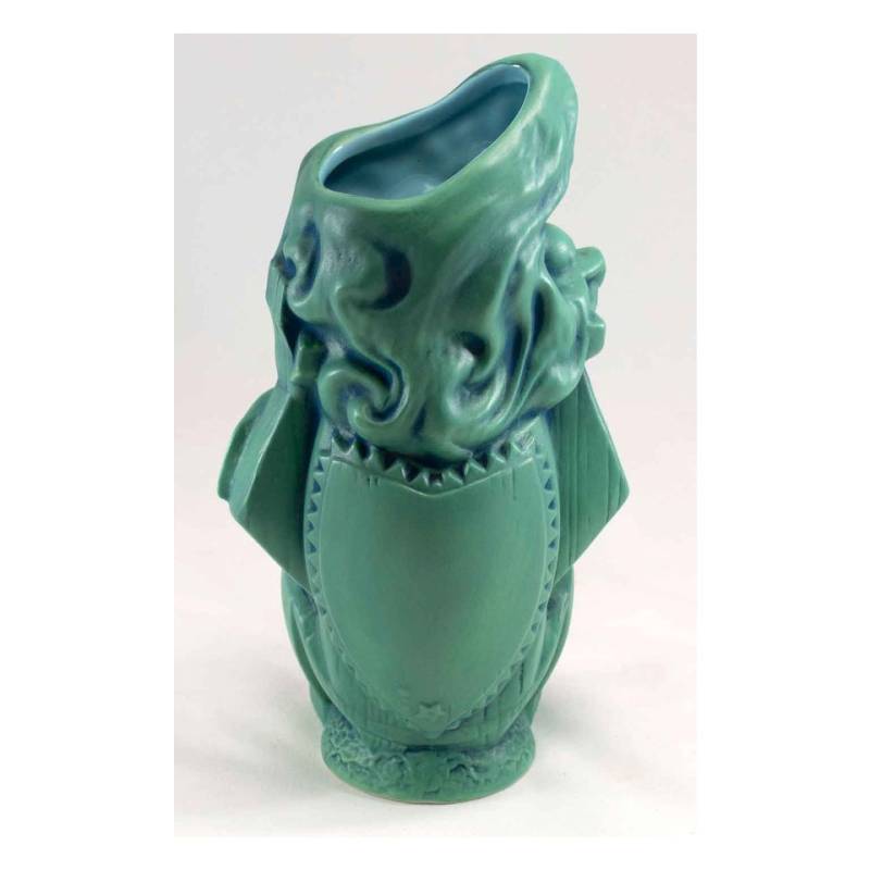 Tiki mug Looky Leia Mermaid in ceramica acquamarina cl 54