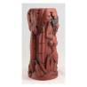 Marooned Mutineer burgundy ceramic Tiki mug 18.60 oz.