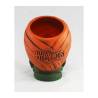 Tiki mug The Hypnotist Emerald in ceramica verde e arancio cl 55