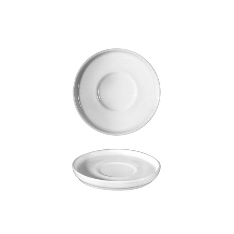 Yalin white porcelain saucer 4.92 inch