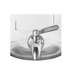 Stainless steel faucet replacement for dispenser