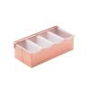 Seasoning rack 4 copper-plated stainless steel trays 11.81x5.78x3.54 inch