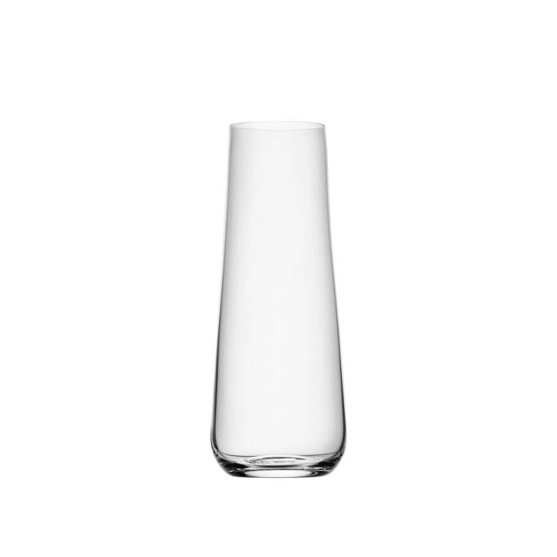 Stemless Sandra footless glass flute 8.45 oz.