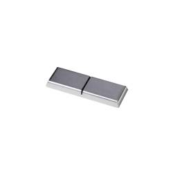 Cutlery rest with stainless steel knife cutout 3.54x1.18 inch