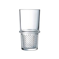 New York stackable beverage glass 11.83 oz.