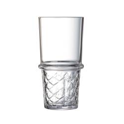 Bicchiere beverage New York impilabile in vetro cl 40