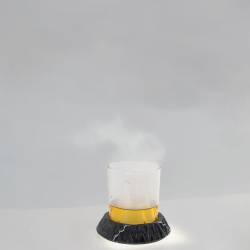 Bicchiere Volcano 100% Chef in marmo e vetro cl 22