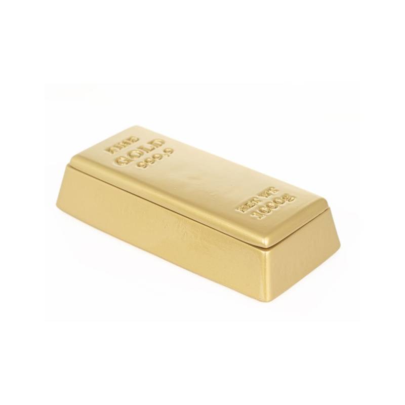 Piatto Lingotto Gold Ingot 100% Chef in resina cm 21,5x10x5