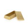 Piatto Lingotto Gold Ingot 100% Chef in resina cm 21,5x10x5