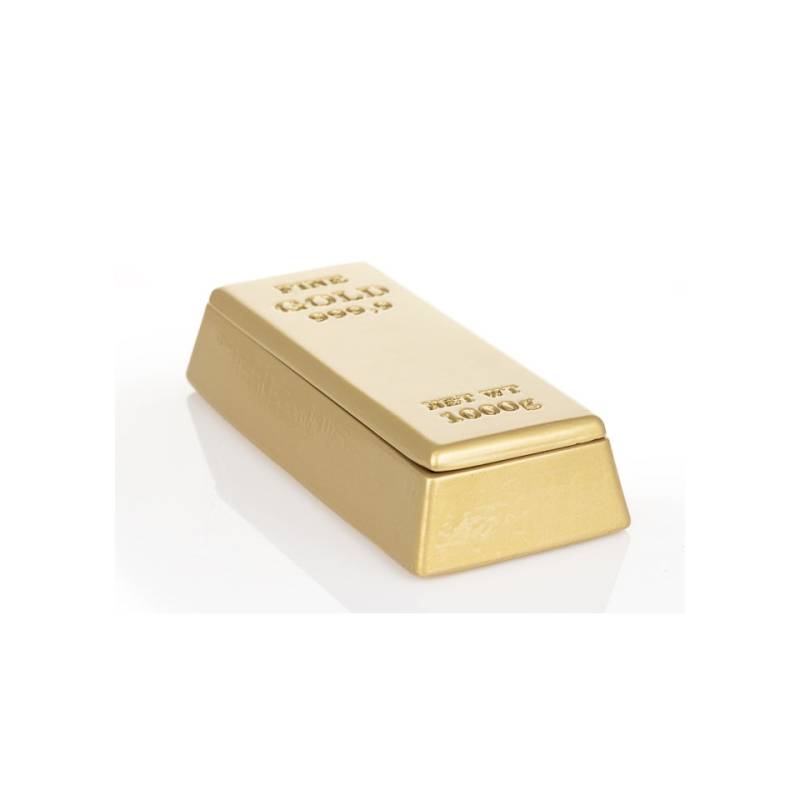 Piatto Lingotto Gold Ingot 100% Chef in resina cm 21,5x10x5