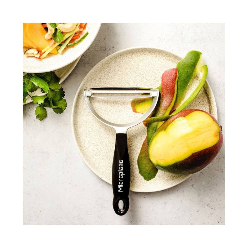 Pelaverdure peeler Profi XL Microplane in acciaio inox cm 10,5