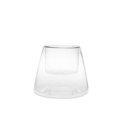 Bicchiere R-fill con tappo 100% Chef in vetro cl 30