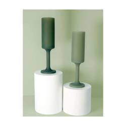 Porter Green Seff sage silicone flute 5.74 oz.