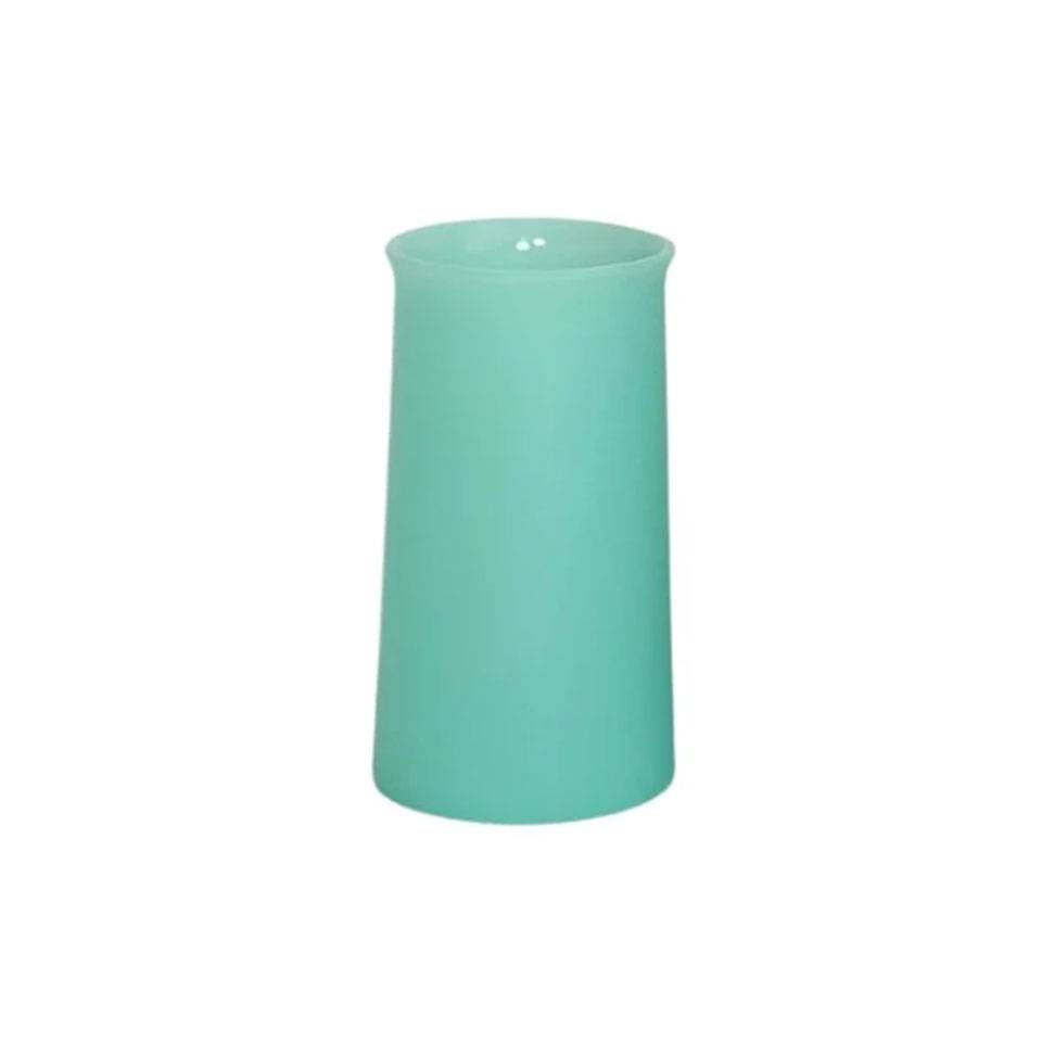 Bicchiere Stegg Porter Green in silicone mist cl 48