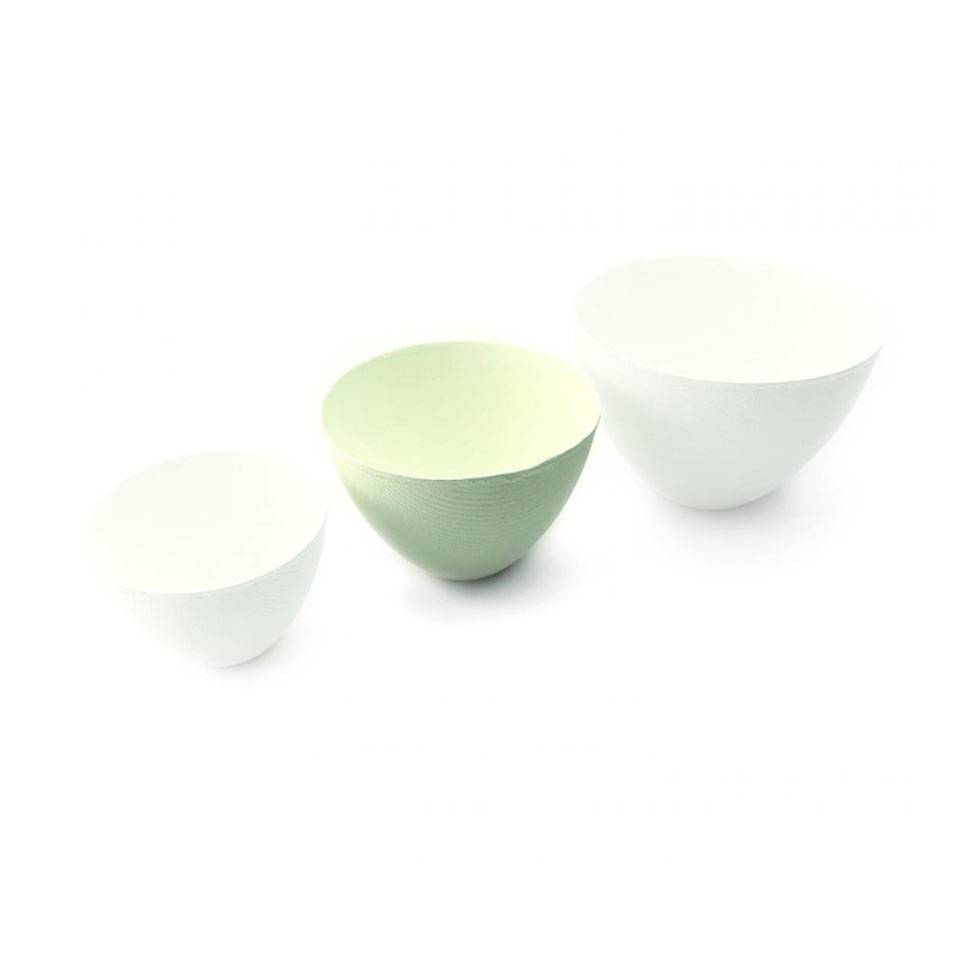 High Round white bagasse cup 11.83 oz.