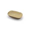 Rectangular biodegradable palm leaf tray 9.84x6.69x2.36 inch