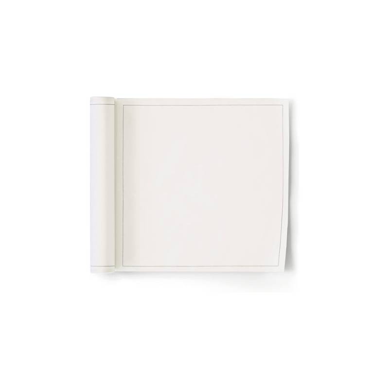 Rotolo tovaglioli MyDrap a strappo 100% cotone bianco cm 15x15