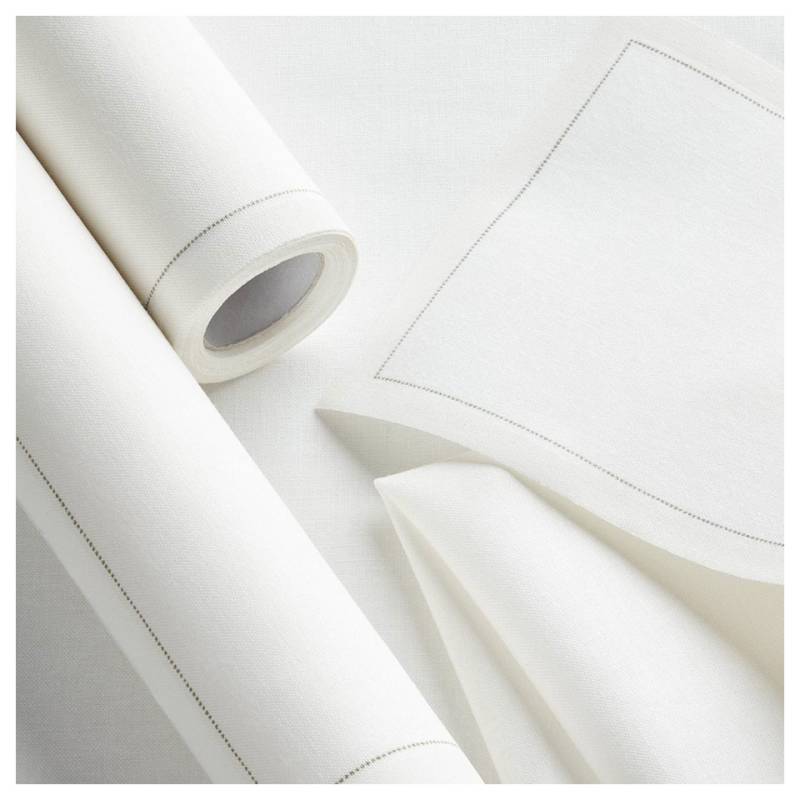 MyDrap white 100% cotton tear-off coaster roll 3.93x3.93 inch