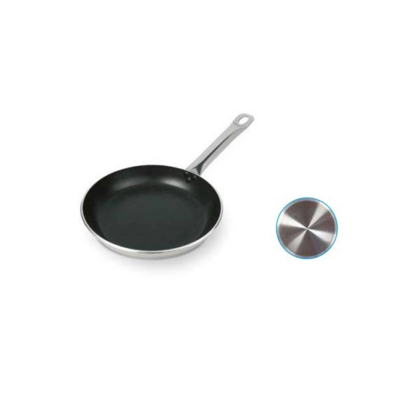 Induction frying pan one handle aluminum nonstick cm 20