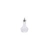 Dash dropping bottle in vetro con pourer in acciaio cl 5