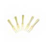 Mini forchette 2 punte in bamboo cm 9