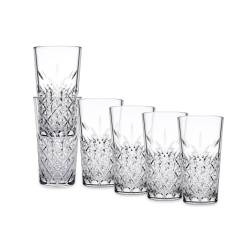 Bicchiere long drink impilabile Timeless Pasabahce in vetro cl 36,5
