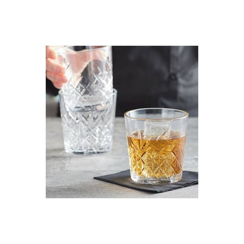 Timeless Pasabahce stackable water glass cl 35.5