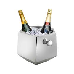 Montecarlo champagne wine bucket in stainless steel