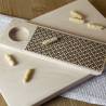 Cuchillos de madera de haya deco cm 23x8
