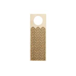 Rigagnocchi cavarola in beech wood intertwining decoration cm 23x8