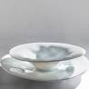 Pasta bowl Flamenco in porcellana bianca cm 27