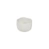 Wave small bowl in white porcelain 6.5 cm