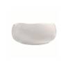 Wave small bowl in white porcelain cm 17