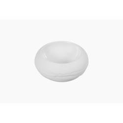Bowl Terra white porcelain 18x8 cm