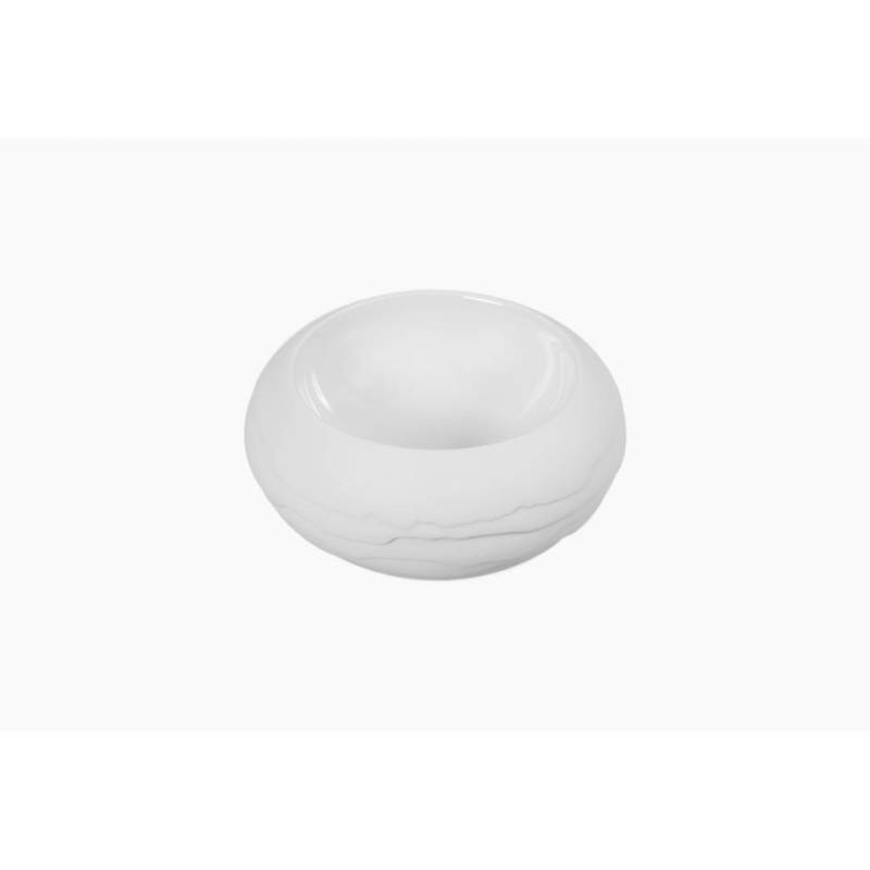 Bowl Terra in porcellana bianca cm 18x8