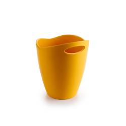 Shape yellow polypropylene bucket