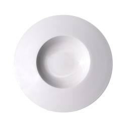 Pasta bowl Ufo in porcellana bianca cm 30,5