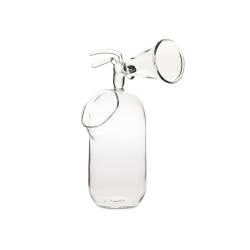 Bicchiere estintore Thirst Extinguisher 100% Chef con cannuccia in vetro cl 30