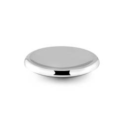 Montecarlo stainless steel double wall round plate 29.5 cm