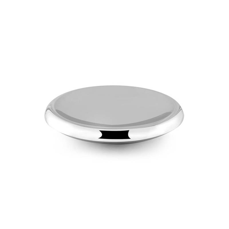 Montecarlo stainless steel double wall round plate 29.5 cm